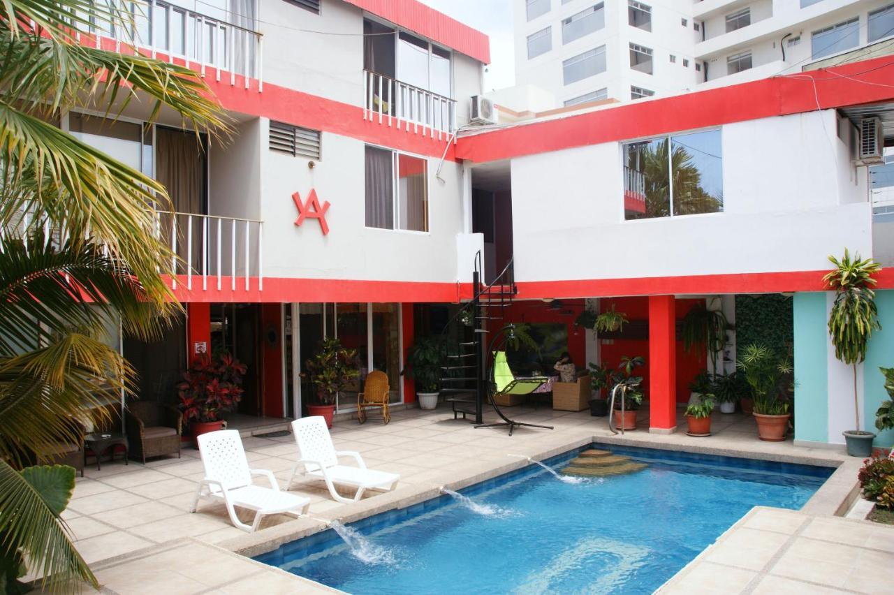 Hostal Antares Manta Exterior foto